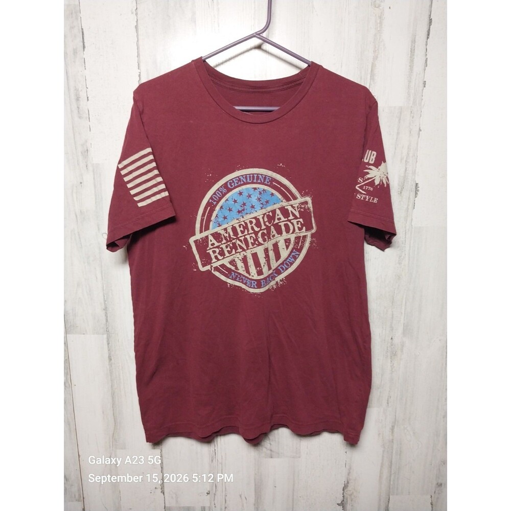 Grunt Style 100% Genuine American Renegade Short Sleeve T-Shirt Men's Medium